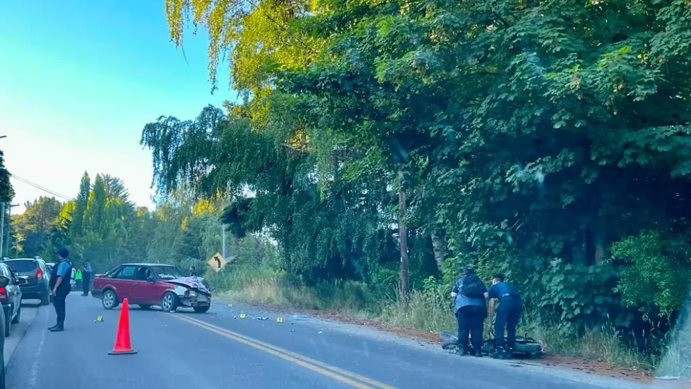 Falleció el motociclista que fue embestido el domingo pasado en Bustillo