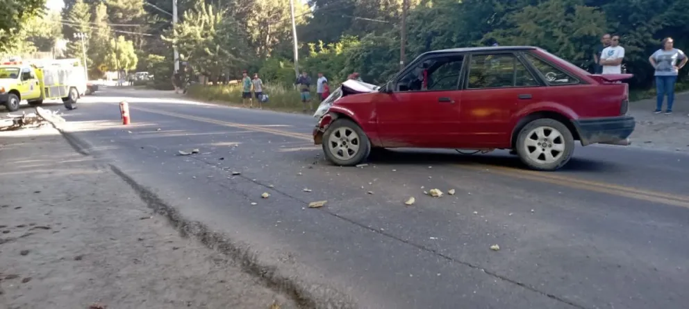 Imputaron al conductor que atropelló a un motociclista en Bustillo