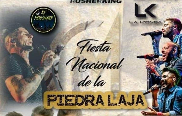 La Konga y Destino San Javier animarán la Fiesta de la Piedra Laja en Los Menucos