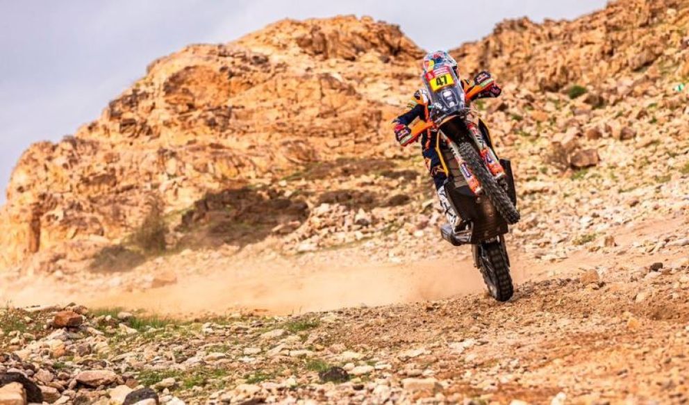 El argentino Kevin Benavides reingresó al podio de la general en el Dakar 2023