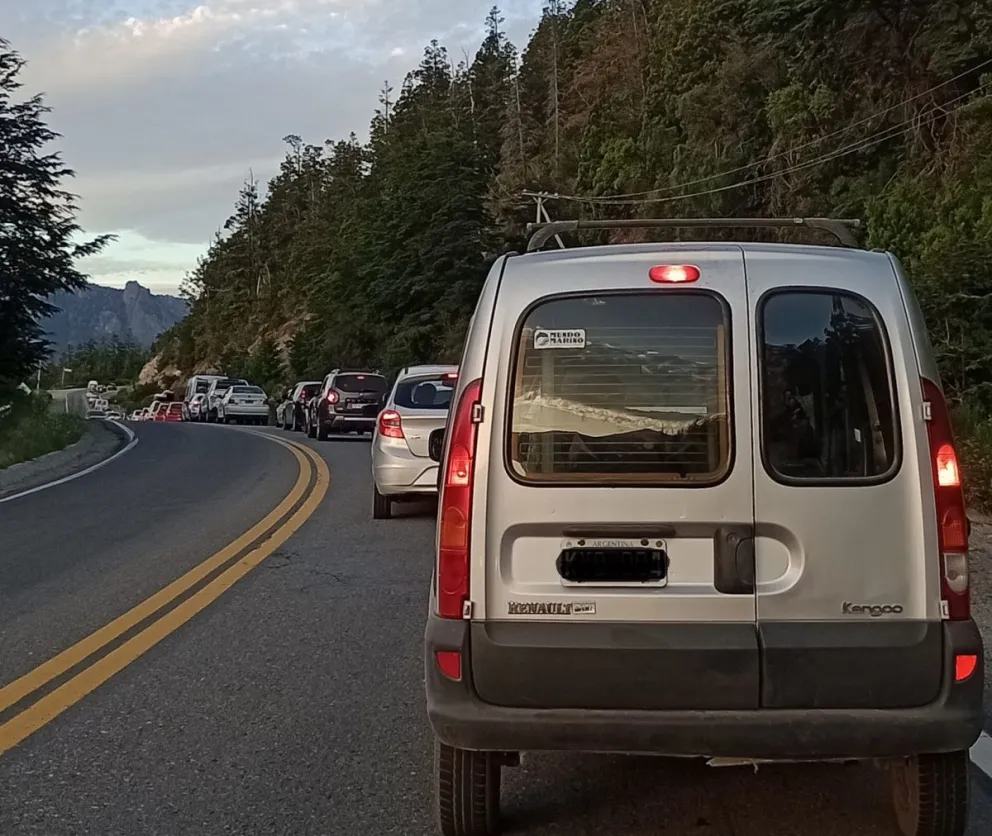Luego de un día espectacular, se complicó el ingreso a la ciudad