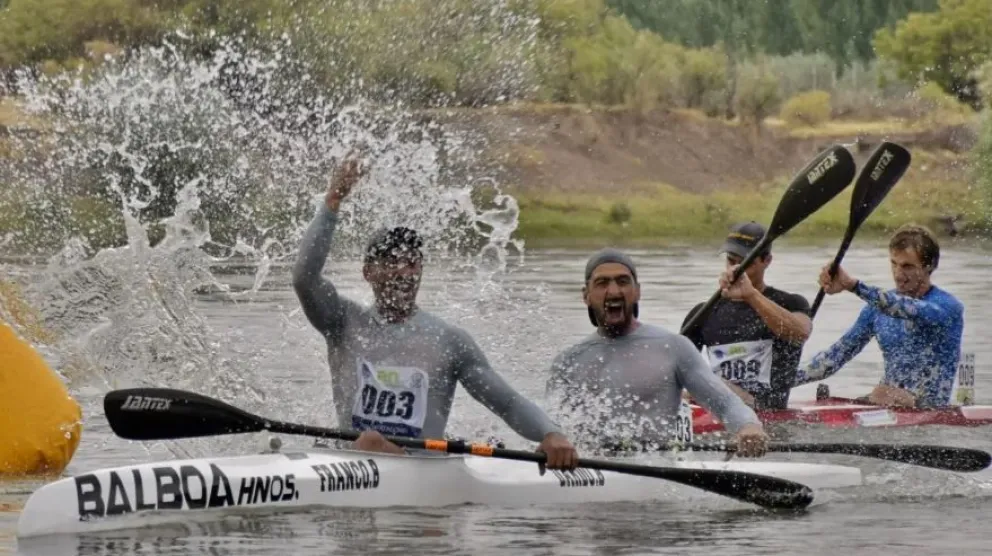 Así fueron las primeras etapas de la Regata Internacional del río Negro