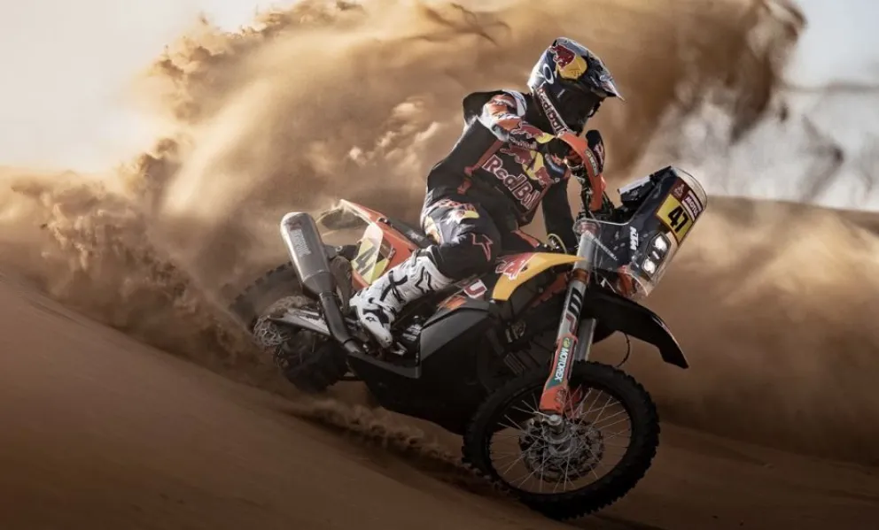 Kevin Benavides es el nuevo líder de motos en el Rally Dakar 2023 