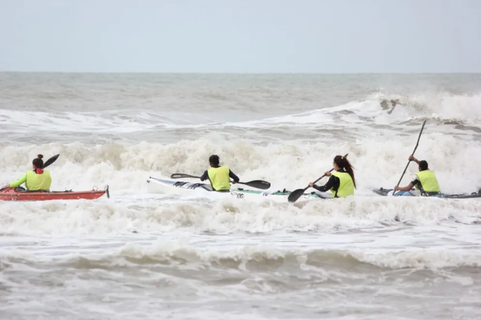 Luego de la Regata del río Negro los botes se mudarán al mar