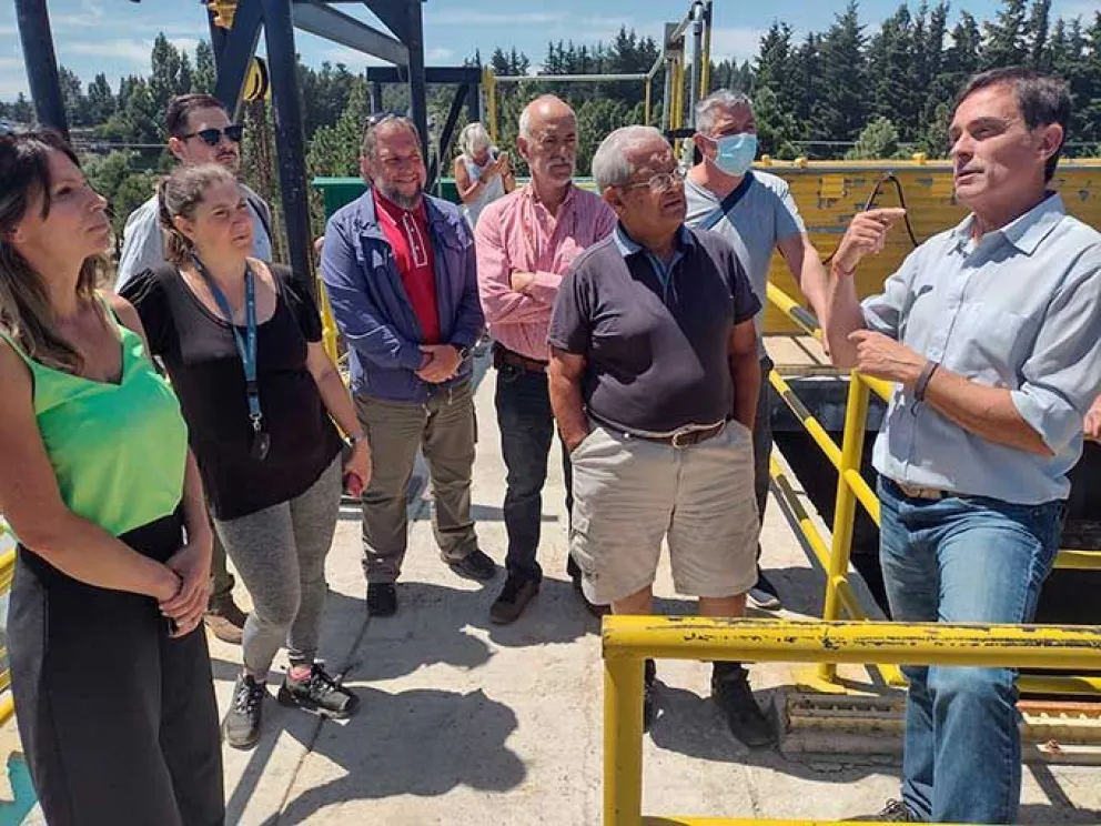 Vecinos del Este visitaron instalaciones de la Planta Depuradora