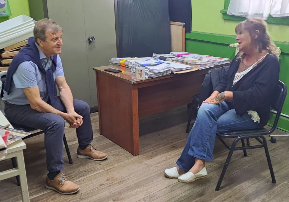 Tortoriello recorre Bariloche 