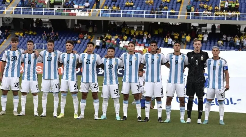 Argentina perdió con Brasil y compromete sus chances en el Sudamericano Sub 20