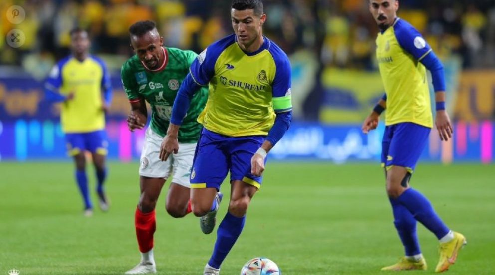 Cristiano Ronaldo debutó con victoria en la liga árabe