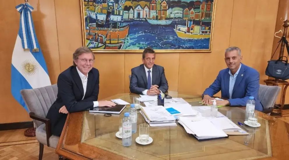 Banacloy se reunió con Massa: “Seguimos trabajando en una agenda conjunta”