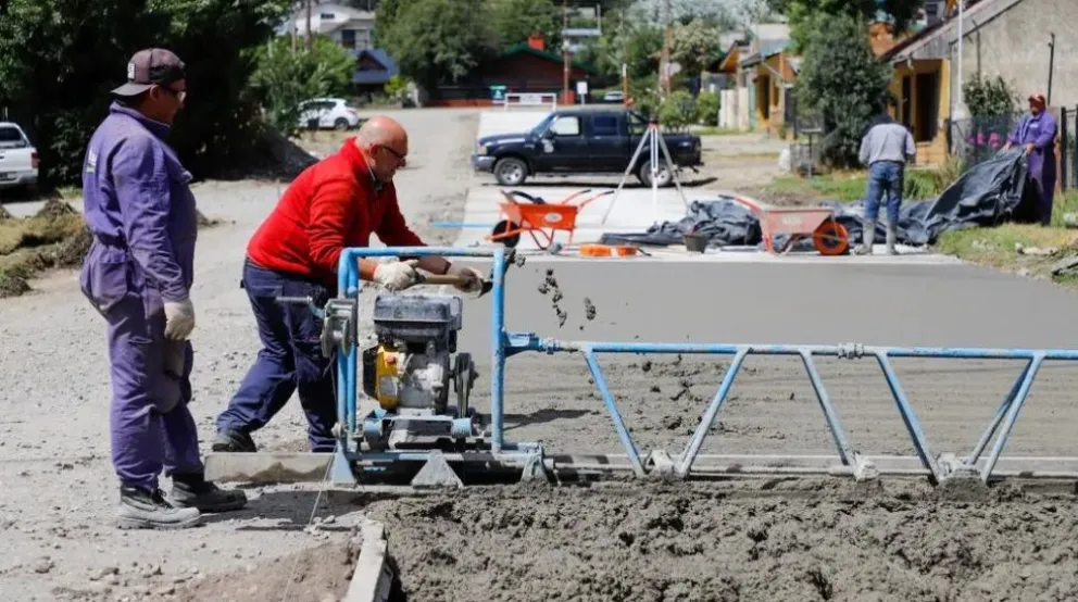 Avanza la pavimentación de la calle Morales