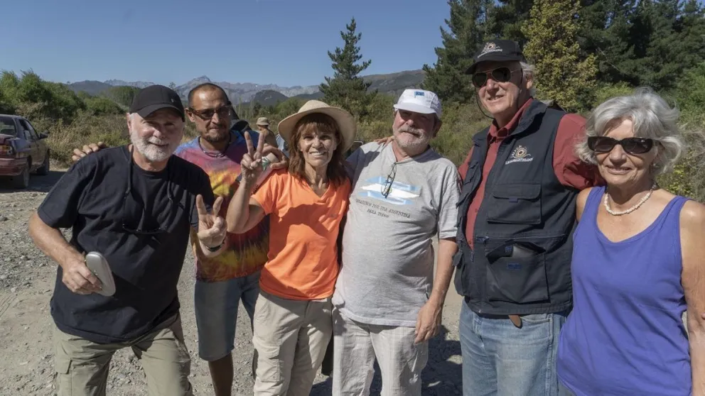 Arrancó este fin de semana la marcha a Lago Escondido