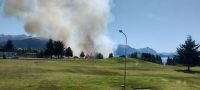 Lograron contener el incendio forestal en Villa Verde