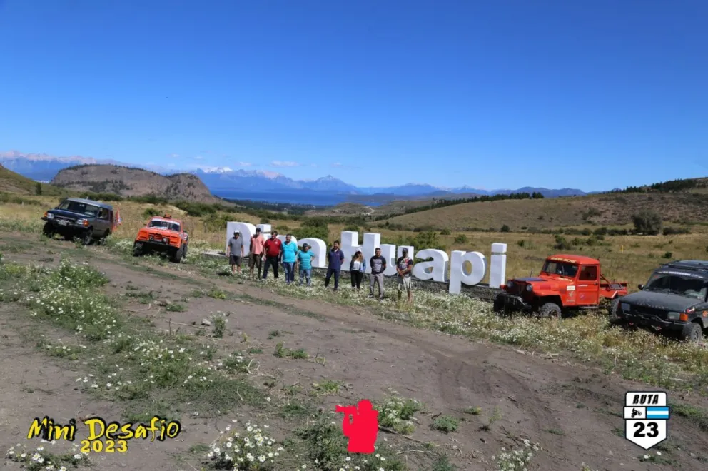 Presentaron en Dina Huapi el Mini Desafío Ruta 23