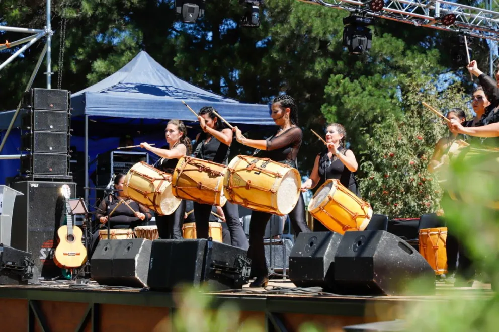Dina Huapi vivió a pleno la sexta edición de la Fiesta de la Estepa y el Sol