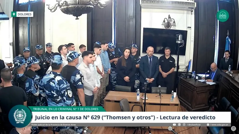 Condenan a perpetua a cinco de los ocho rugbiers y 15 años de prisión a los tres restantes