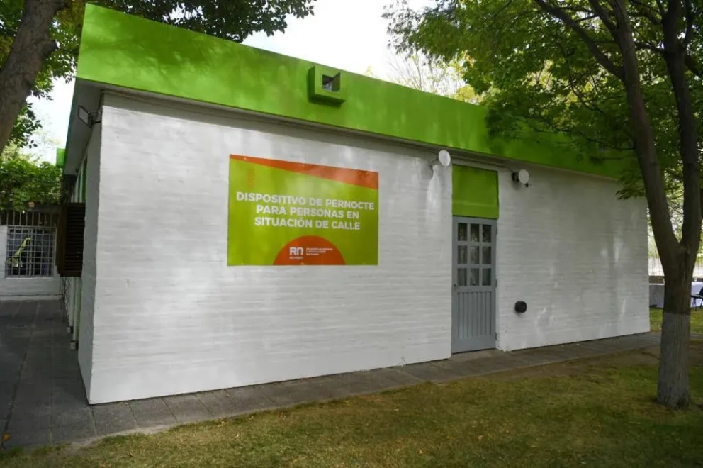 Río Negro abrió el primer refugio para personas en situación de calle