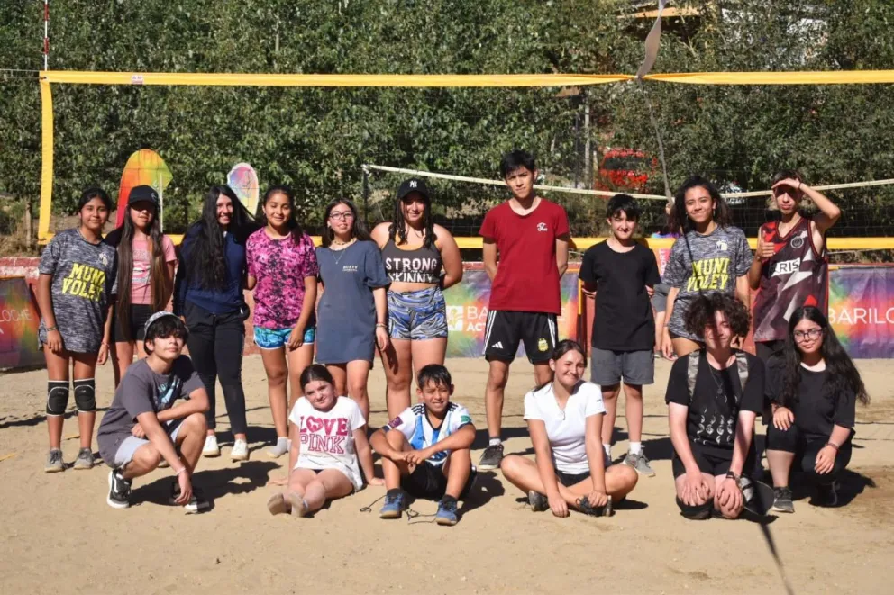 El beach vóley municipal protagoniza el verano barilochense
