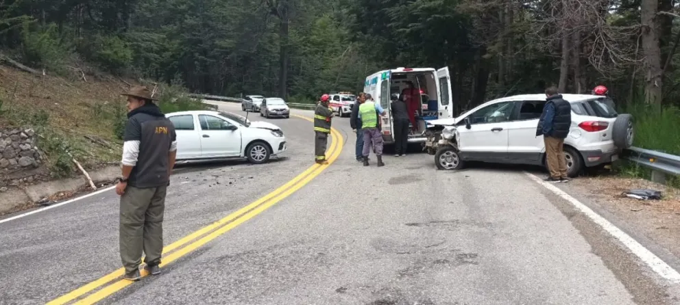 Nuevo choque frontal en la Ruta de 7 lagos