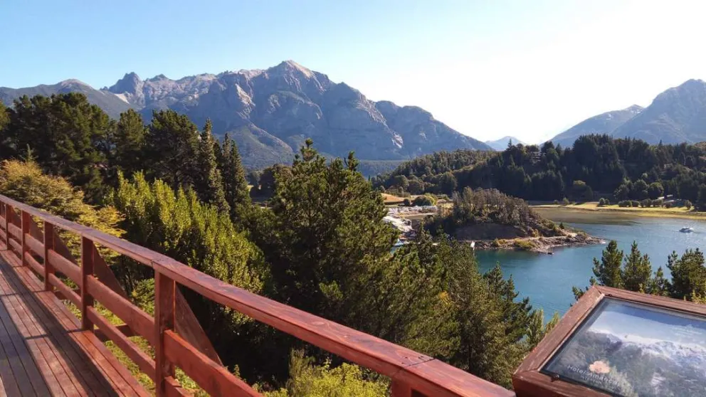 Jueves con 22 grados de máxima y cielo parcialmente nublado en Bariloche