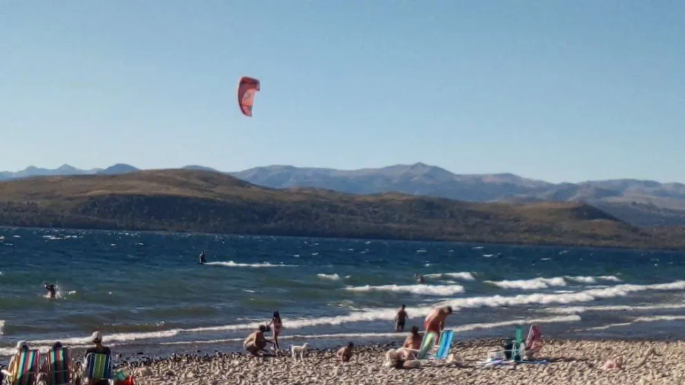 Las temperaturas van en aumento y vienen días de mucho calor en Bariloche