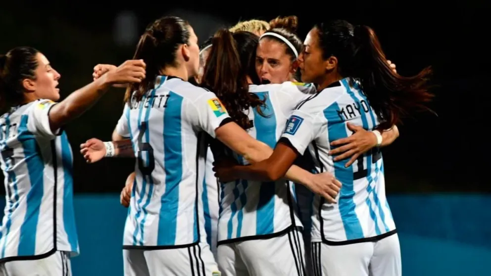 Miriam Mayorga fue titular en la goleada Argentina ante Chile