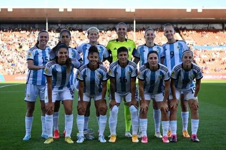 Una vez más Mayorga fue titular en la victoria de Argentina 