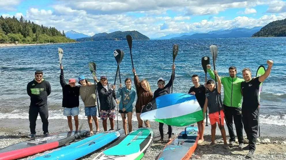 En Bariloche se definió el seleccionado de SUP para los Juegos Evita de Playa