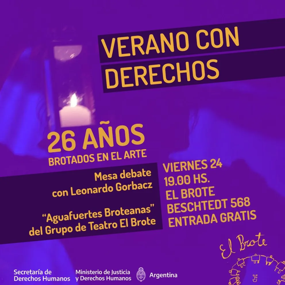 “Verano con derechos”, actividad del Grupo de Teatro El Brote