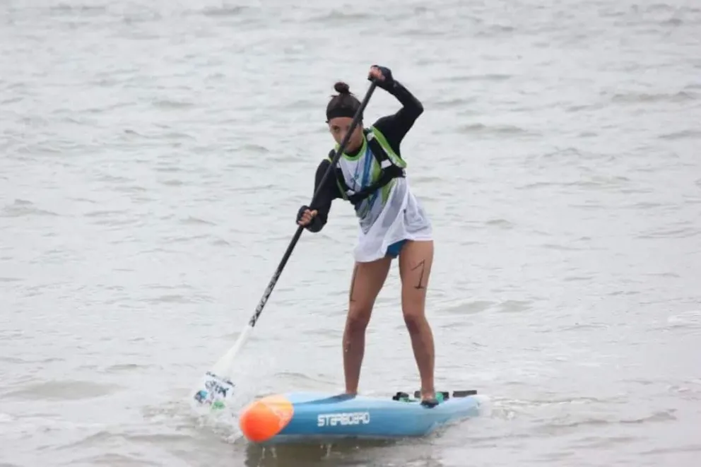La barilochense Candela Palomeque sumó la primera medalla de Río Negro en los Evita de Playa