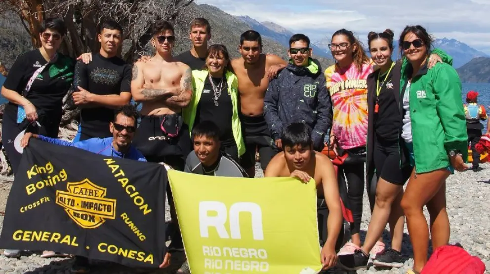 ParaAraucanía 2023: Río Negro prepara su equipo de aguas abiertas