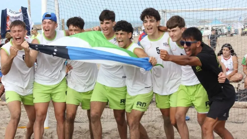 Río Negro nuevamente fue protagonista en los Juegos Evita de Playa