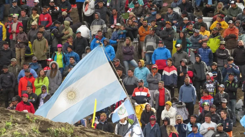 Récord de público en el Mundial de Motocross en Villa la Angostura