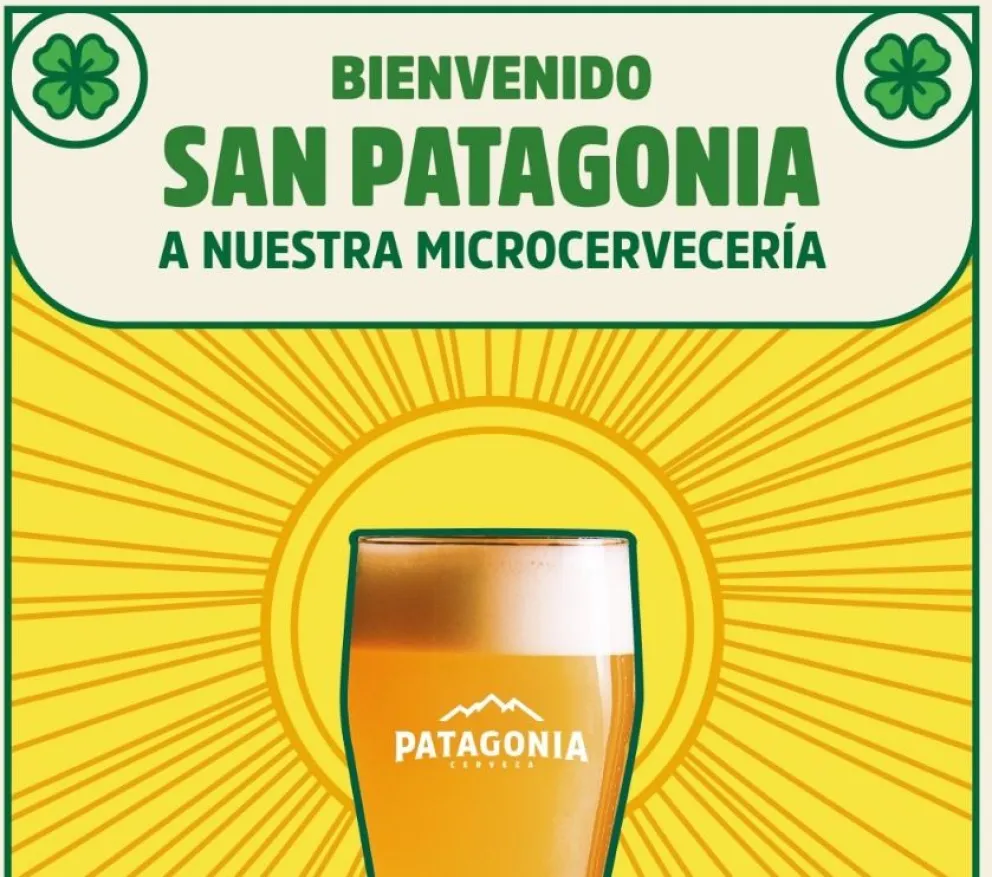 San Patricio se festeja en la Microcervecería con San Patagonia