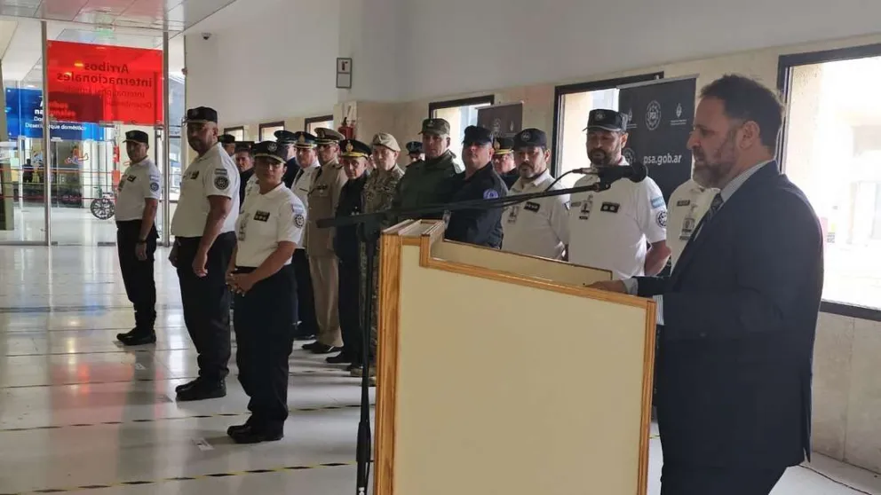 Fue puesto en funciones el nuevo jefe de la Unidad Regional de Seguridad Aeroportuaria en Bariloche