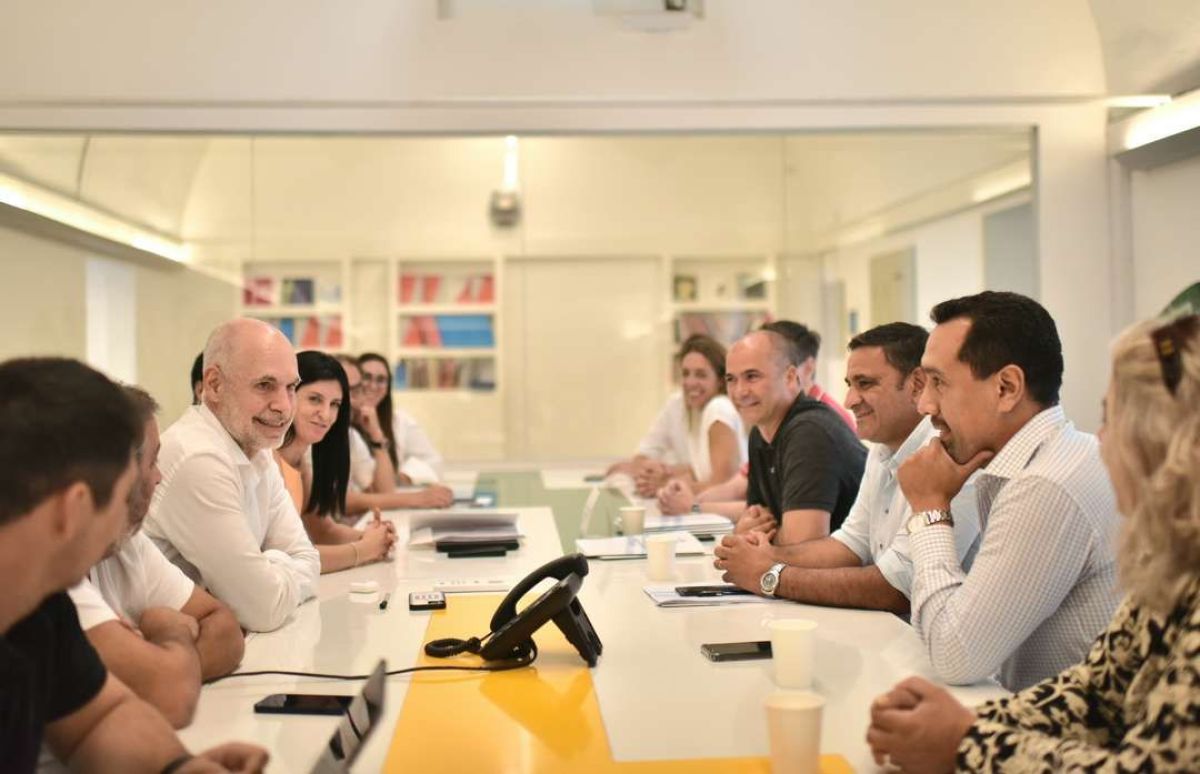Rodríguez Larreta recibió a candidatos rionegrinos que competirán en elecciones municipales