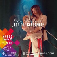 Belén Álvarez cantará este sábado en el Centro Municipal de Arte, Ciencia y Tecnología