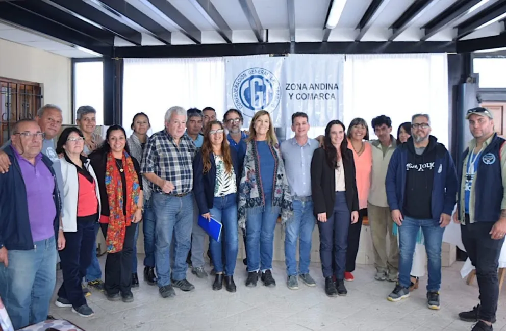 Horne escuchó los planteos de la conducción de la CGT Andina