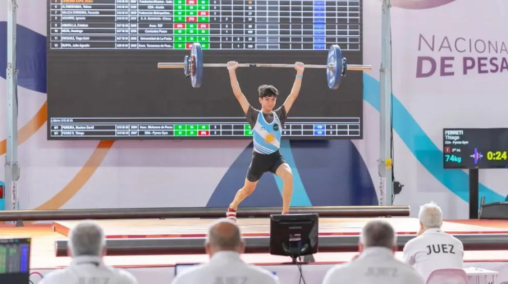 Comienza el Panamericano de pesas en Bariloche 