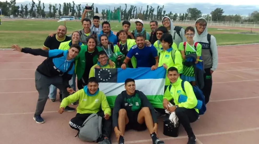 Atletas rionegrinos brillaron en un torneo de nivel internacional del deporte adaptado