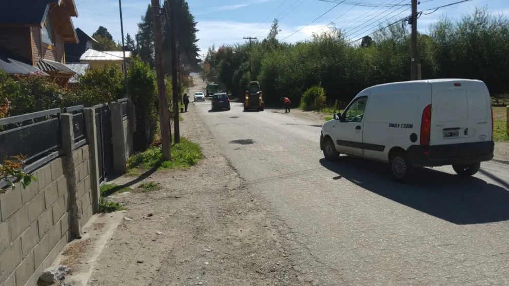 Municipio comenzó con las obras para la repavimentación de Furman