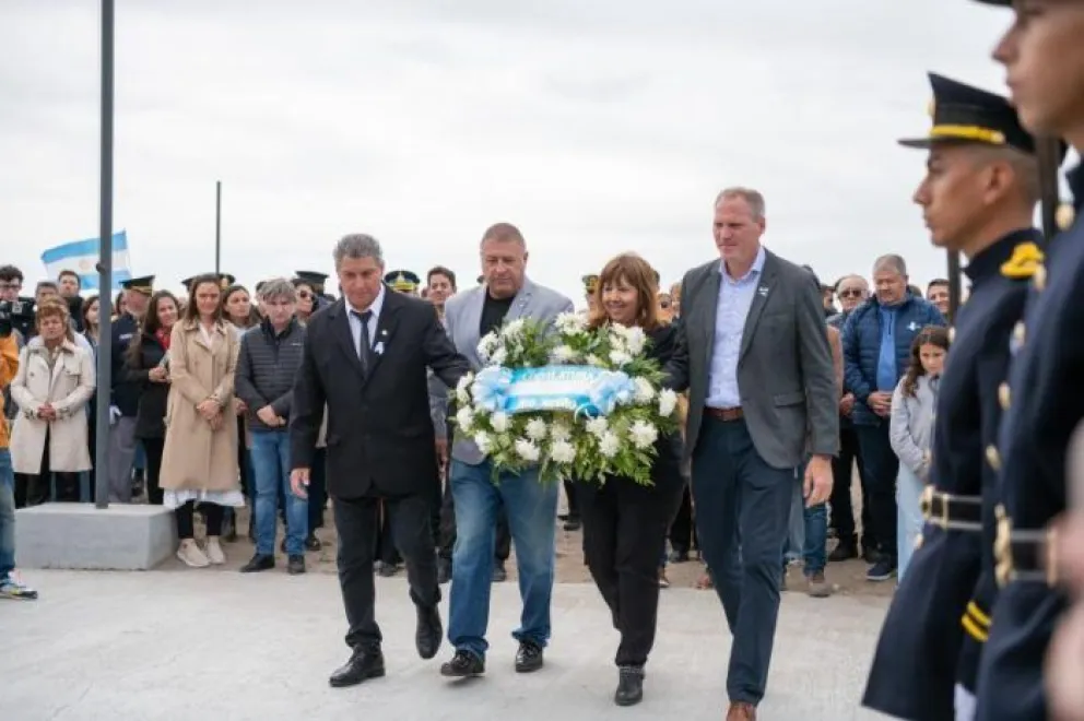 Así se conmemoró el Día del Veterano y de los Caídos en Malvinas en Río Negro 