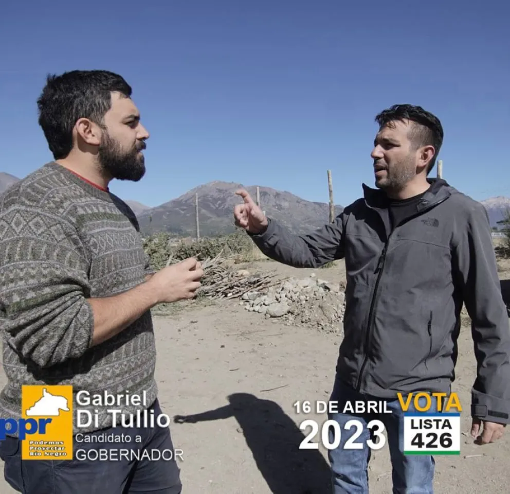 El candidato a gobernador Gabriel Di Tullio visitó la Fundación San José Obrero