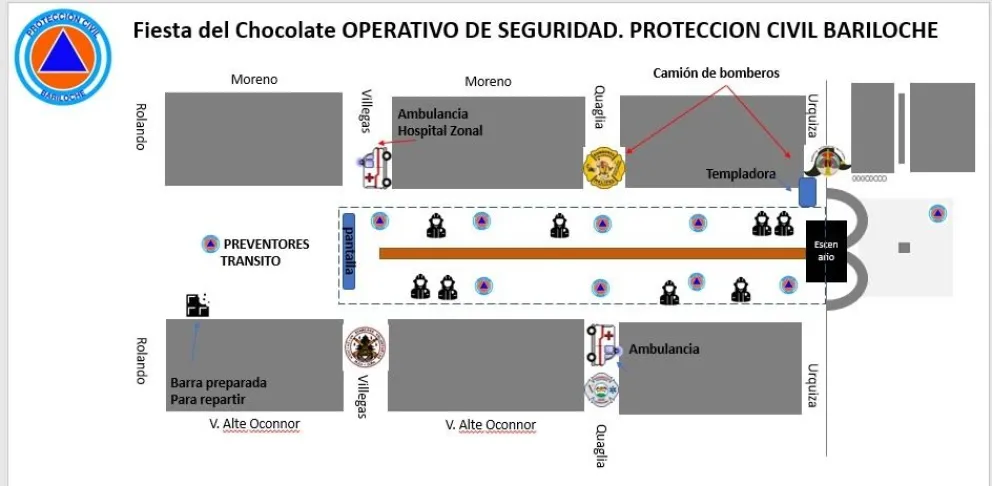 Barra de Chocolate Gigante: Protección Civil coordinará el operativo de seguridad