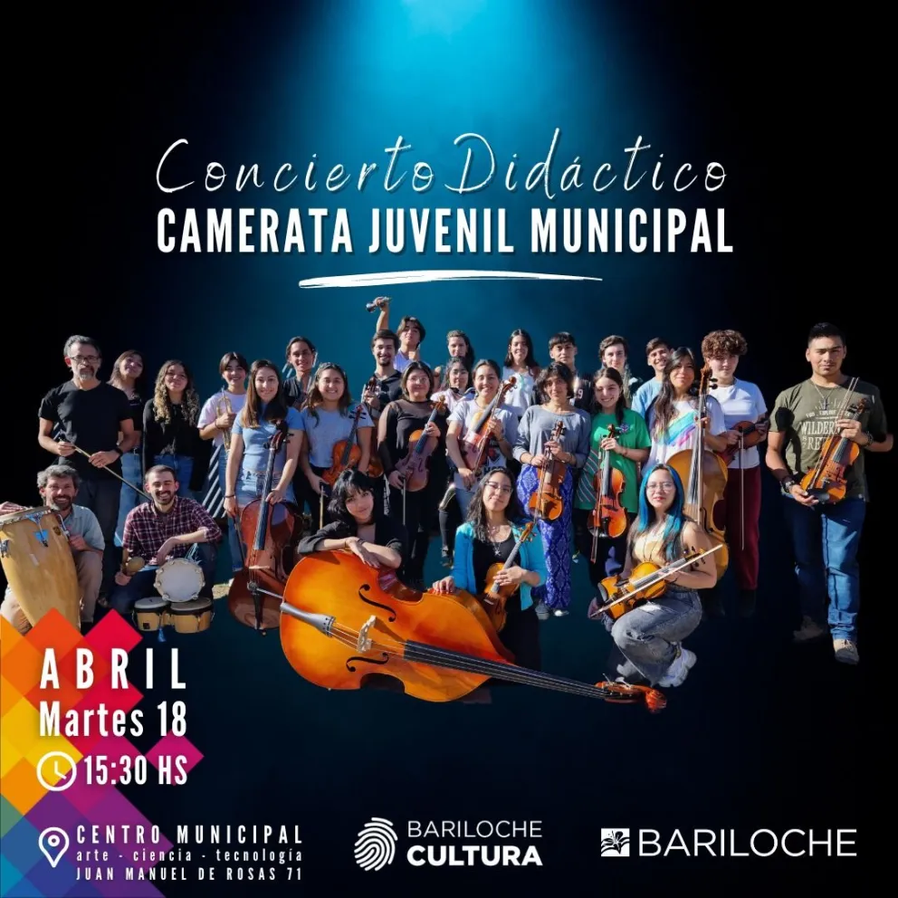Hoy es el Concierto Didáctico de la Camerata Juvenil Municipal