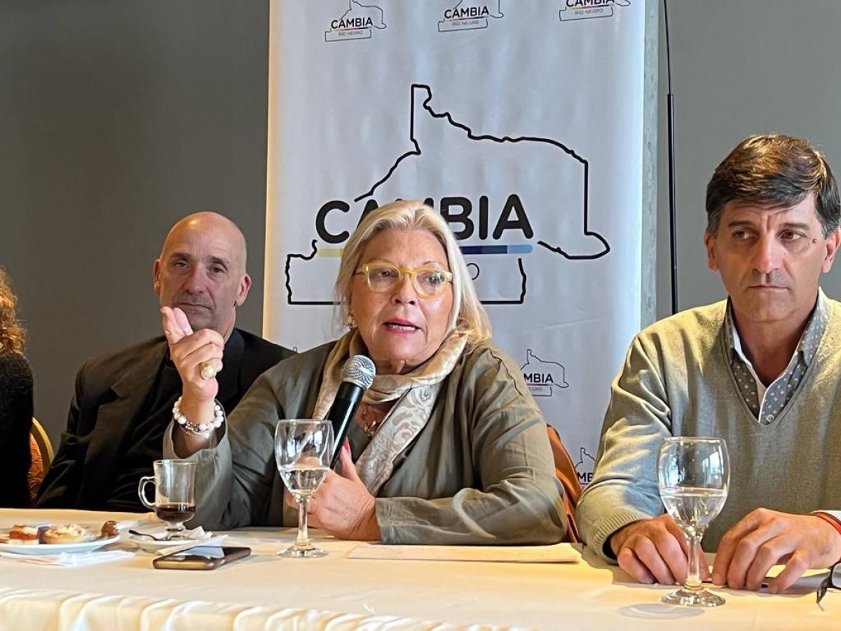 Carrió en Bariloche: "Mi obligación moral es estar en las elecciones difíciles"