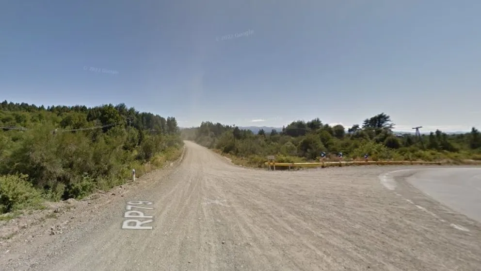 Sigue el corte sobre la continuación de la Ruta 79 por tareas de pavimentación