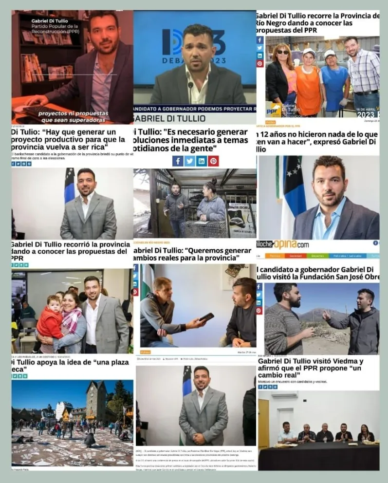 Di Tullio cerró su campaña llamando a votar por un "cambio positivo para Río Negro"