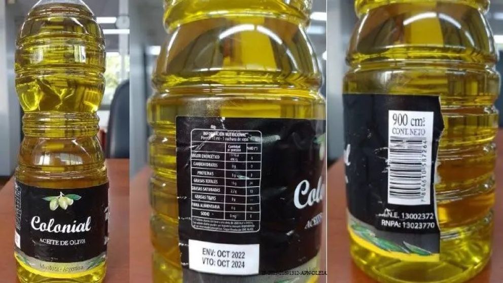 Salud advierte por aceites de oliva prohibidos por ANMAT