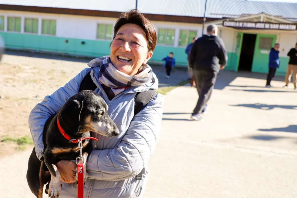 Postales de una nueva jornada electoral en Bariloche
