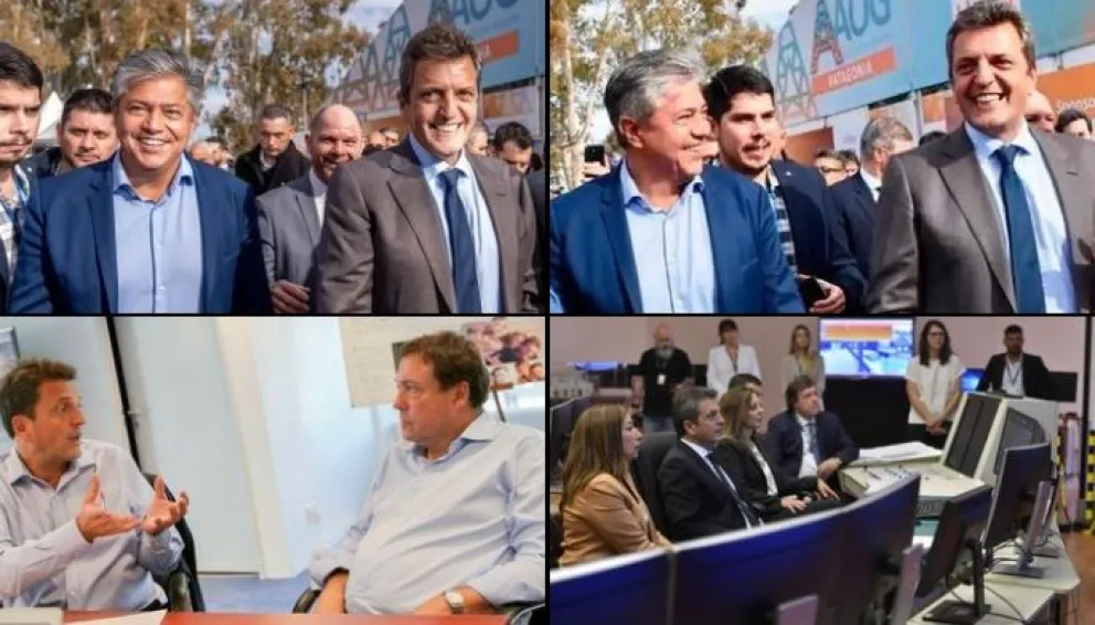 Massa felicitó a Figueroa y Weretilneck y los destacó como "incansables patagónicos"
